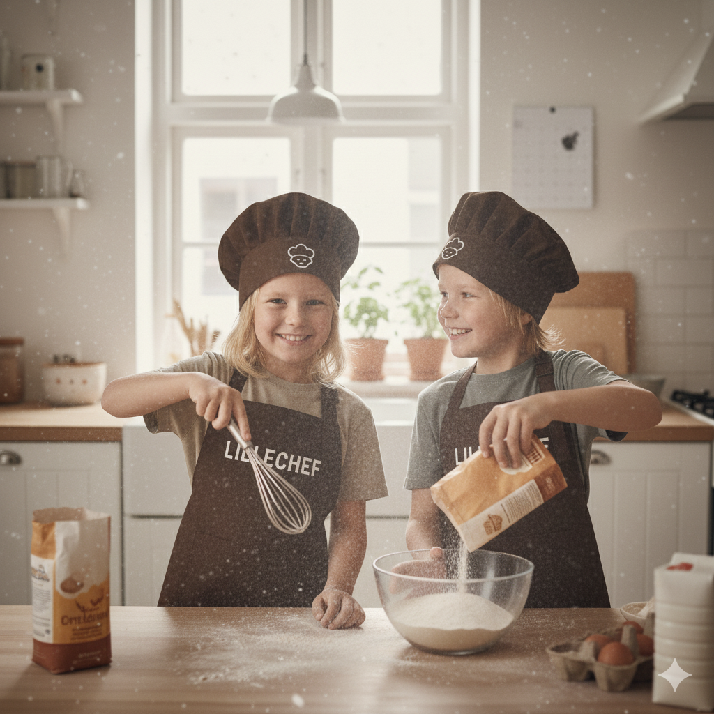 Forklæde & Hat